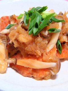 鮭としめじのみぞれ(おろし)炒め-レシピのメイン写真