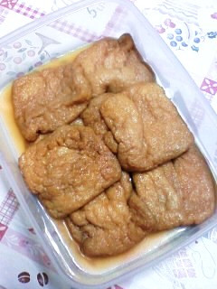 いなり寿司に~簡単♪味付けお揚げさん-レシピのメイン写真