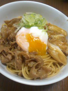 すき焼き風パスタ-レシピのメイン写真