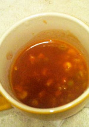 ケチャップライスでハヤシ風トマト雑炊-レシピのメイン写真