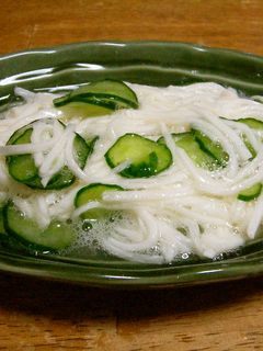簡単♪ 山芋ときゅうりの酢の物-レシピのメイン写真