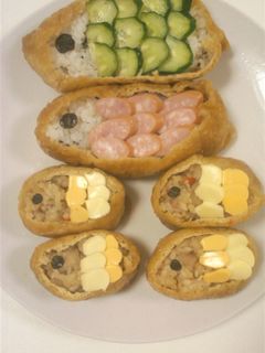 甘辛ふっくら稲荷寿司(+鯉のぼりver)-レシピのメイン写真