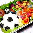 サッカーボール☆キャラ弁♪
