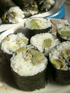 そら豆の巻き寿司-レシピのメイン写真