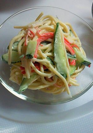 余ったパスタで☆スパゲティサラダ-レシピのメイン写真
