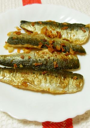 いわしのニンニクソテー、ジンジャー風味-レシピのメイン写真