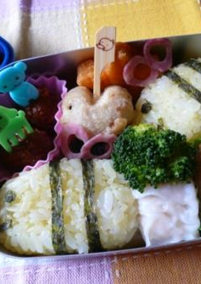 みつばちべんとう＊キャラ弁＊-レシピのメイン写真