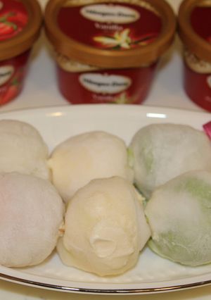 アイスクリームの三色団子♪-レシピのメイン写真