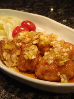 鶏の唐揚げ♪ネギソース★★★うまうまです-レシピのメイン写真