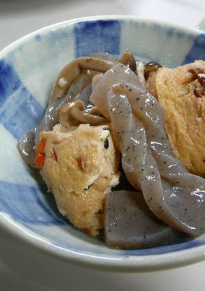 がんもどきとこんにゃくの煮物-レシピのメイン写真