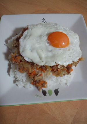 ☆合挽き肉で簡単ワンプレートごはん☆-レシピのメイン写真