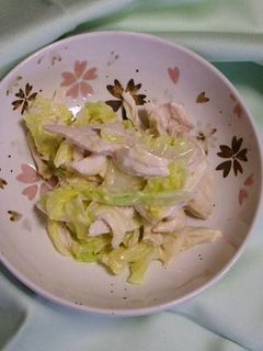 キャベツとささみの和え物-レシピのメイン写真