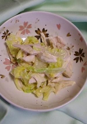 キャベツとささみの和え物-レシピのメイン写真