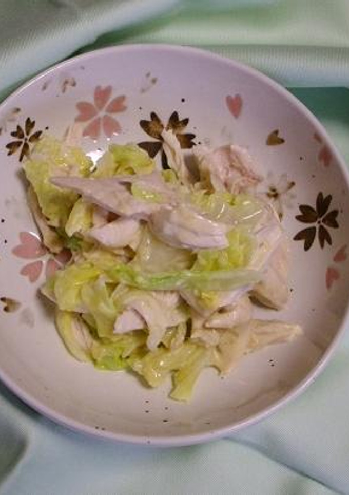 キャベツとささみの和え物-レシピのメイン写真