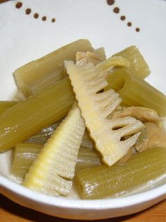 ふきと油揚げの煮物-レシピのメイン写真