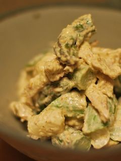 アスパラと鶏肉のごまマヨ和え-レシピのメイン写真