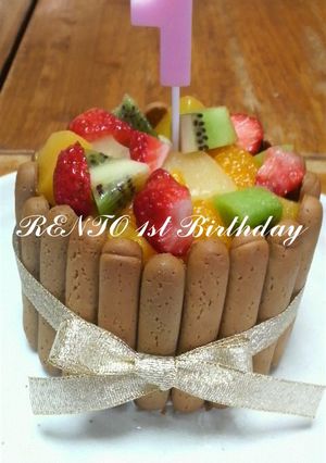 離乳食だょ!ﾊﾞｰｽﾃﾞｰｹｰｷ☆-レシピのメイン写真