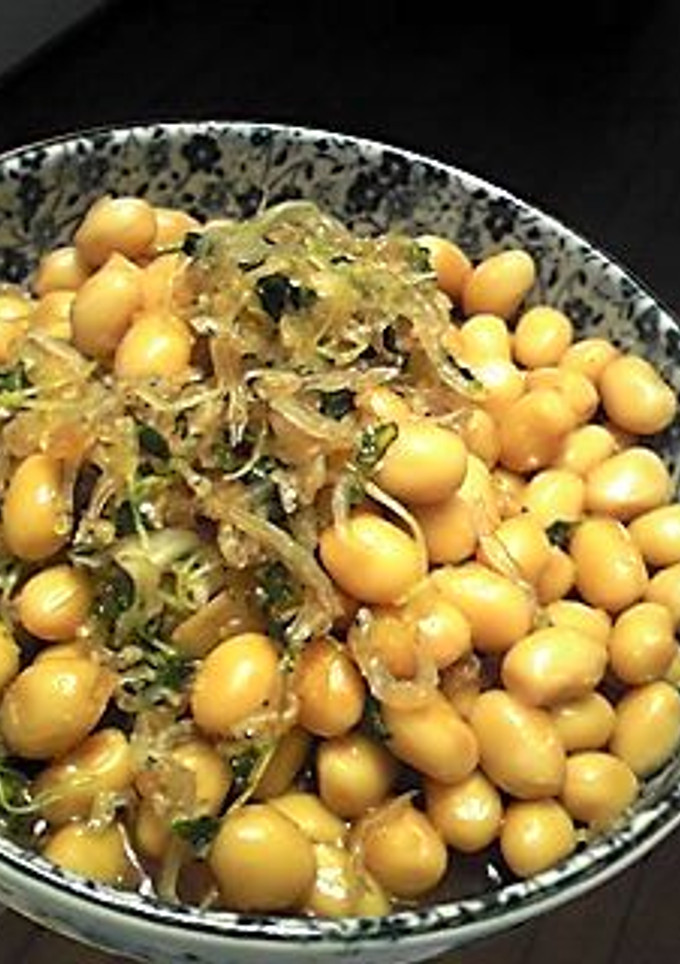 ★大豆とじゃこのかいわれおろし煮★-レシピのメイン写真