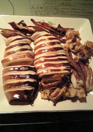 我が家の簡単イカ焼き-レシピのメイン写真