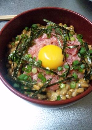 ネギトロ納豆丼-レシピのメイン写真