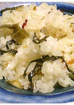 食べるラー油で高菜ご飯♪-レシピのメイン写真