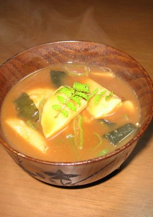 筍のみそ汁-レシピのメイン写真