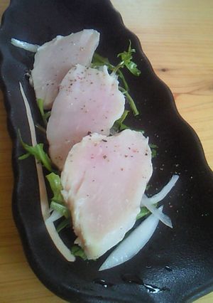 新玉ねぎと鳥ハム♪-レシピのメイン写真