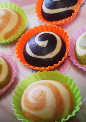 『アレンジ版』蒸しケーキ♪-レシピのメイン写真