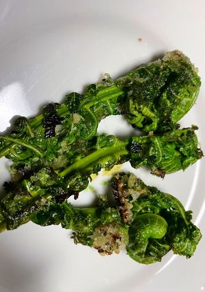 こごみの天ぷら（小麦粉フリー）-レシピのメイン写真