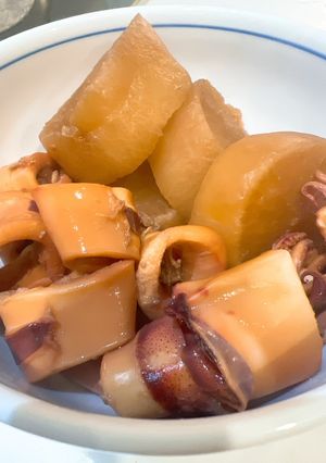 圧力鍋でイカの煮付け-レシピのメイン写真