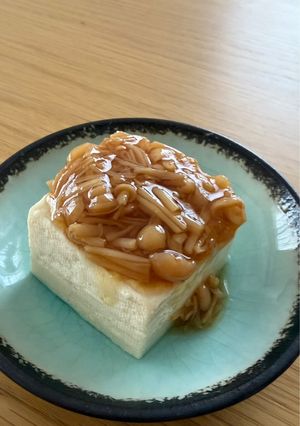 温でも冷でも☆とろ旨なめ茸豆腐-レシピのメイン写真