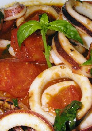 イカもトマトでイタリア～ン　ボーノ♪-レシピのメイン写真