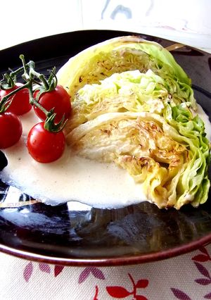 美肌になれる✿春キャベツのステーキ✿-レシピのメイン写真