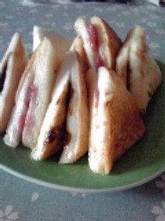 のりの佃煮・練り梅サンドの白はんぺん。-レシピのメイン写真