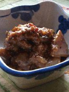 あけびのコチュジャン肉味噌炒め-レシピのメイン写真
