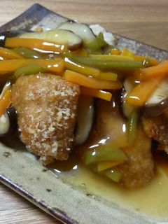 あじ唐揚げの野菜あん-レシピのメイン写真