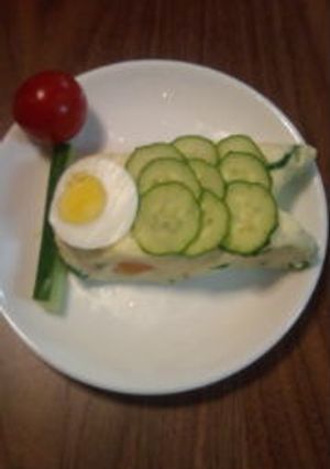 ポテサラでこいのぼり-レシピのメイン写真