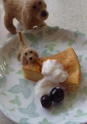 わんこ用バナナケーキ♪-レシピのメイン写真