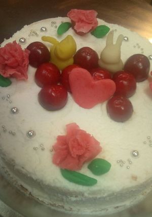 母の日☆ありがとケーキ-レシピのメイン写真