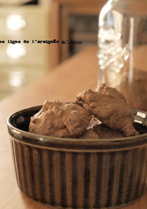 チョココーヒーロック★メレンゲクッキー。-レシピのメイン写真