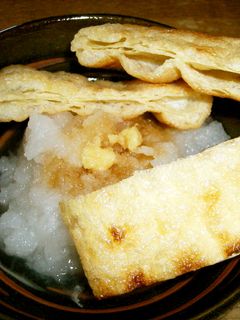 たったこれだけw 焼きアゲと大根おろし-レシピのメイン写真