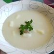 贅沢なホワイトアスパラのポタージュスープ