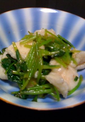 簡単☆鶏ささみと三つ葉の梅肉和え-レシピのメイン写真