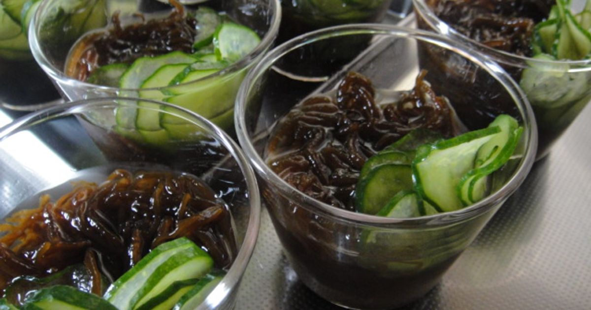 まろやか仕立て うちのもずく酢 by yukina007 【クックパッド】 簡単