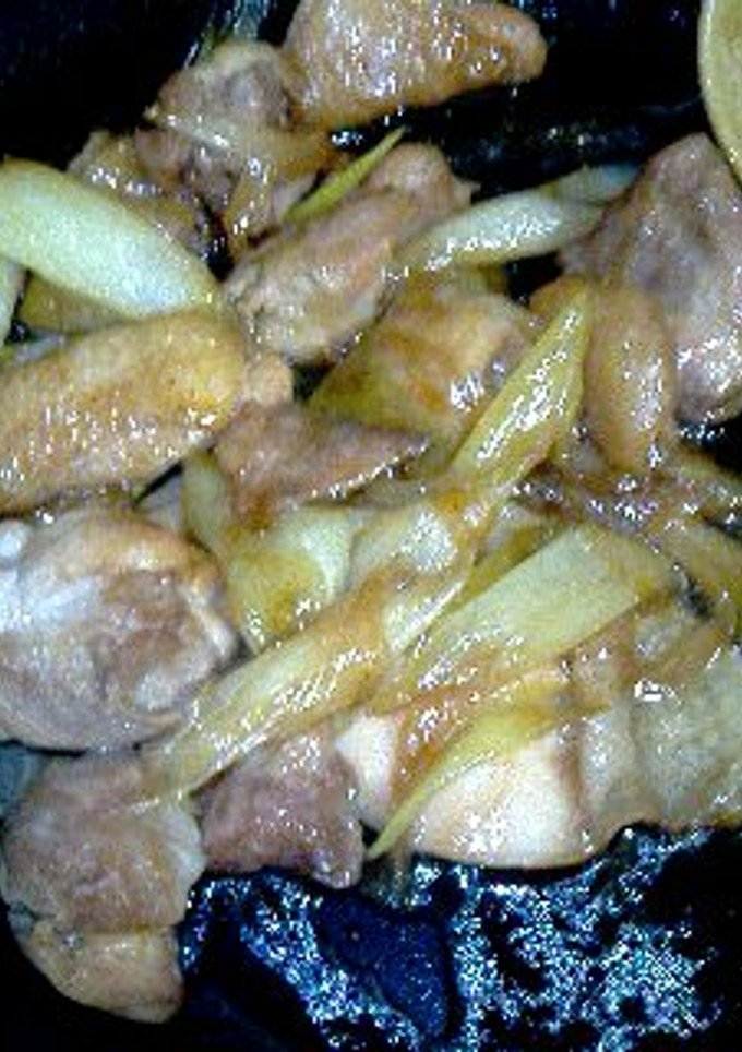 鶏とネギ煮ただけ-レシピのメイン写真