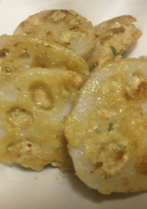 ヘルシー♪レンコンのはさみ焼き★-レシピのメイン写真