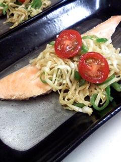 鮭のバターソテーキャベツソース-レシピのメイン写真