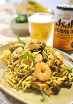 スパイシー☆カレー焼きそば-レシピのメイン写真