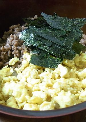 簡単☆2色丼-レシピのメイン写真
