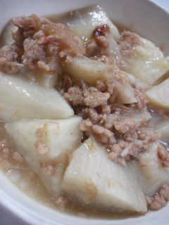 里芋のおかかそぼろ煮-レシピのメイン写真